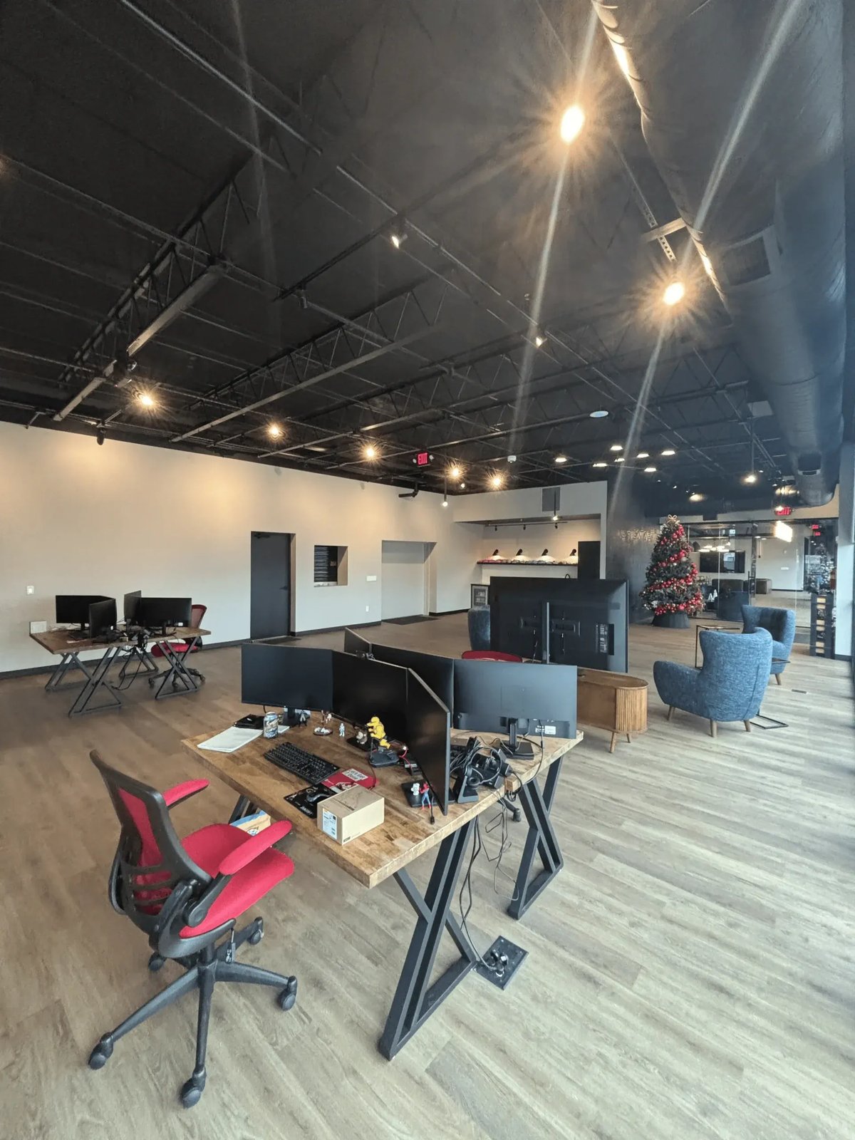 Desks in the CablesAndKits office
